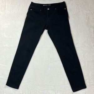 Michael Kors Womens Pants Jeans Denim Stretch Straight Pockets Gray Size 4